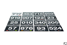 Load image into Gallery viewer, Future Classic - Track Number Set (V1)