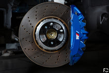 Load image into Gallery viewer, Future Classic wheel hanger pins installed on F95 X5M straight on view