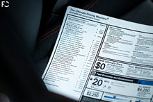 Load image into Gallery viewer, Future Classic - BMW Custom Monroney Sticker