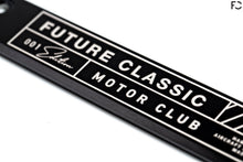 Load image into Gallery viewer, Future Classic - Motor Club Plate Frame Close Up to show laser detail