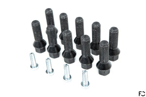 Future Classic comprehensive BMW spacer hardware set including both lug bolts and hub hardware