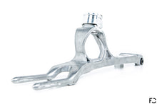Load image into Gallery viewer, Close up of modified OEM shifter carrier with the Future Classic x Rogue Engineering cup