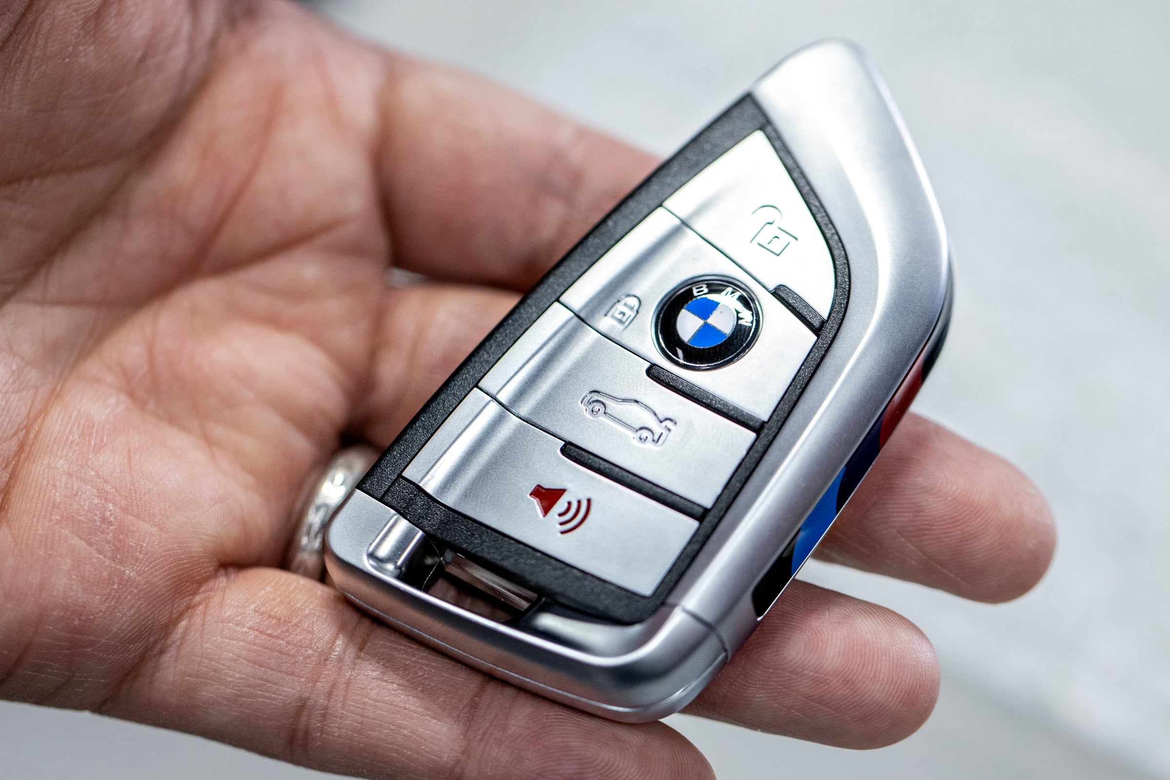 Bmw Key Types Bmw Key New Metal Leather Car Remote Key Keychain Holder Fob For BMW 7