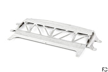 Load image into Gallery viewer, Fall-Line Motorsports - F8X (S55) Oil Cooler Angle View in Stainless Steel