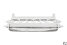 Load image into Gallery viewer, Fall-Line Motorsports - F8X (S55) Oil Cooler Straight-On View in Stainless Steel