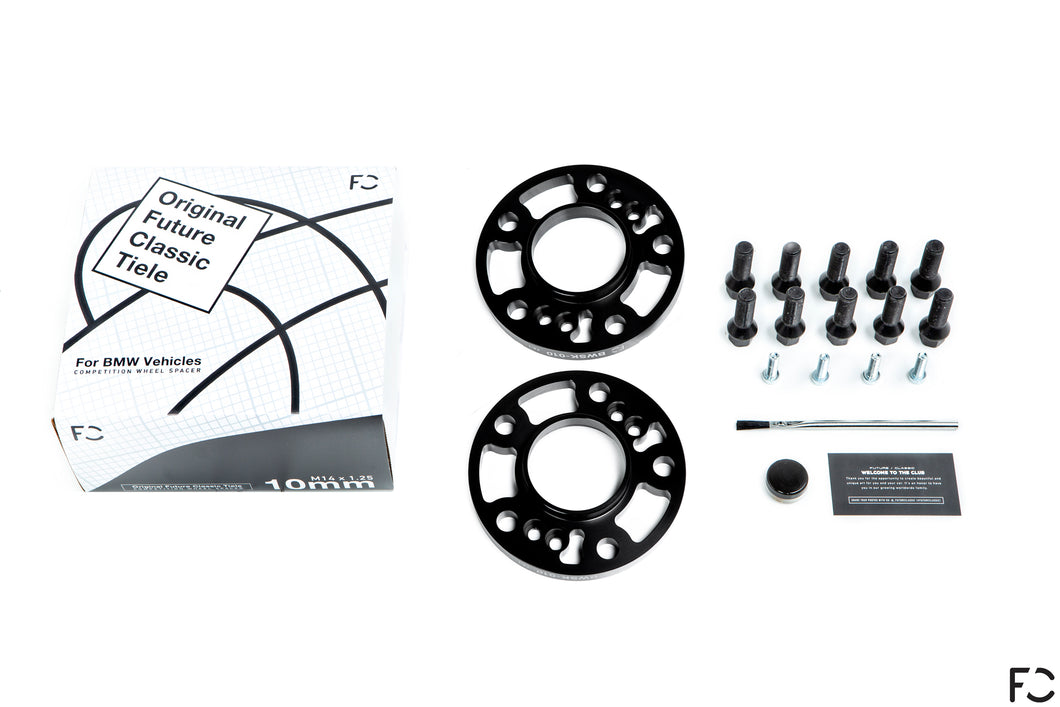 thumbnail image 2 of 4x 10mm BMW E-Body Wheel Spacer Kit - 5x120, 72.6 CB, M12x1.5 Bolts Included 2 of 5