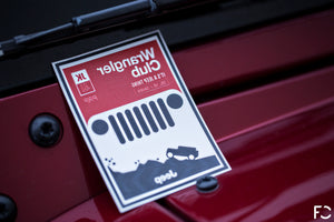 Future Classic - Jeep "Wrangler Club" Club Sticker