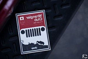 Future Classic - Jeep "Wrangler Club" Club Sticker
