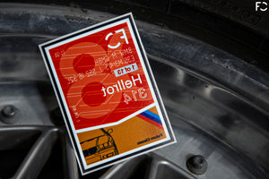 BMW Club Sticker - E36 'Blueprint' Style