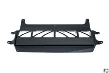 Load image into Gallery viewer, Fall-Line Motorsports - F8X (S55) Oil Cooler Underside View in Wrinkle Black