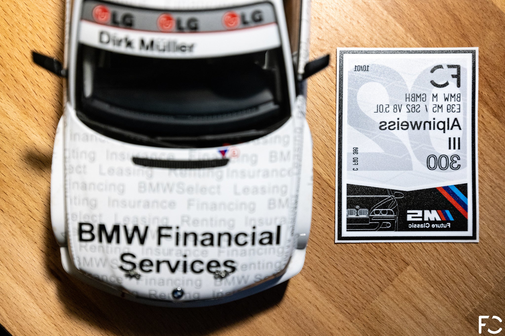 BMW FOR LIFE window decal Sticker