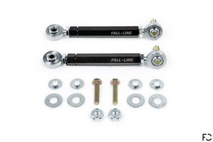 Fall-Line Motorsports E9X M3 rear sway bar end link set with hardware