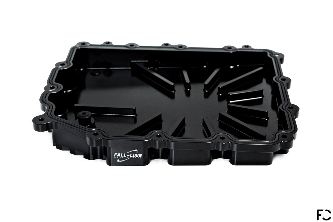 Fall-Line Motorsports Aluminum DCT Oil Pan - Side View