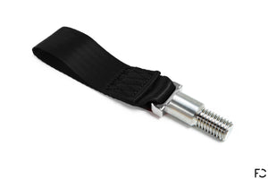 Future Classic - A90 Supra Titanium Tow Strap - Black, Angle View
