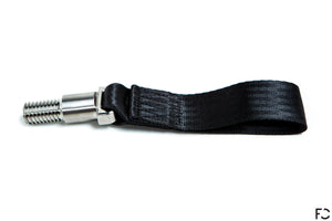 Future Classic - A90 Supra Titanium Tow Strap - Black, Side View