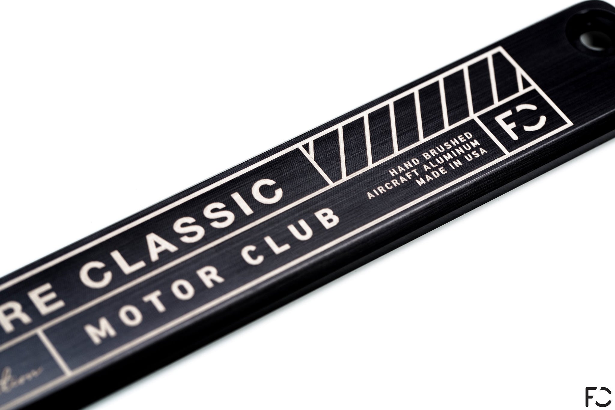 Retro Heritage Striped License Plate Frame Bracket — Custom Car Gear MODS &  Accessories