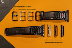 Future Classic - Moto Leather Strap Set (for Apple Watch)
